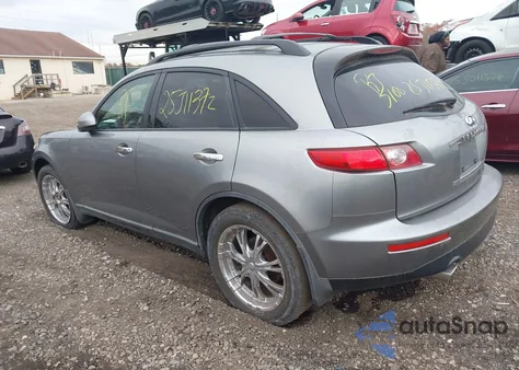 2003 Infiniti Fx45 from USA, damaged, VIN JNRBS08W03X402642